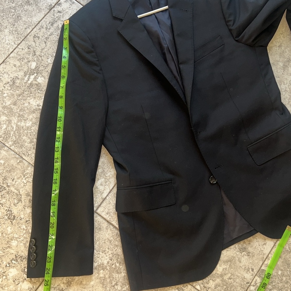 J. Crew Italian Wool Men’s Blazer Size 40S Short Style 16564 Aldridge - Picture 11 of 14